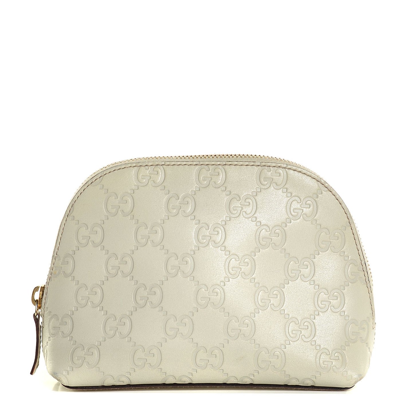 Guccissima Cosmetic Case Off White
