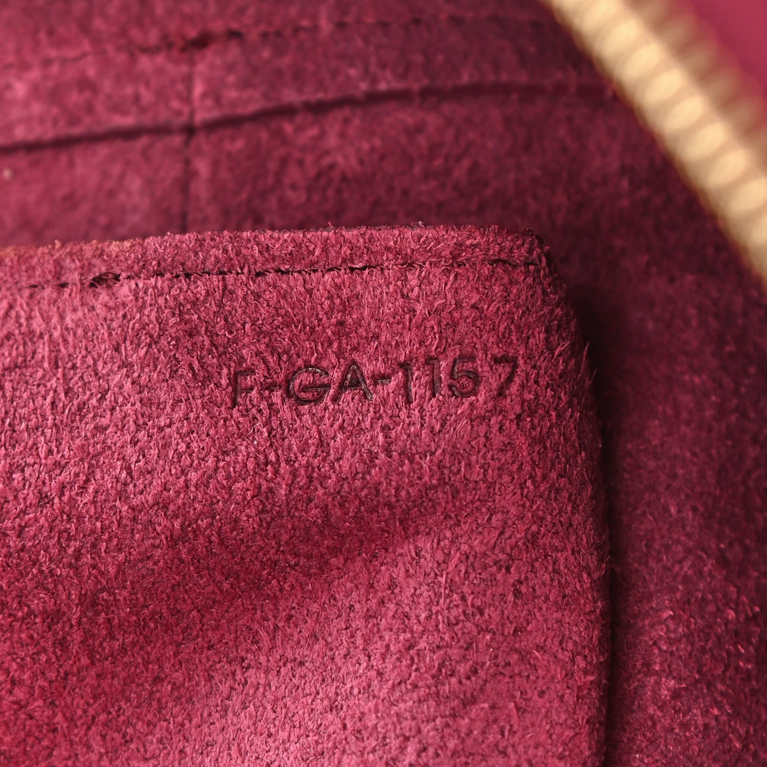 Celine Grained Calfskin Mini Belt Bag Plum 7 of 11