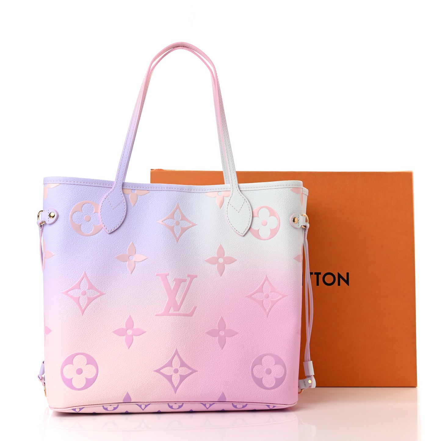 Monogram Giant Spring In The City Neverfull MM Sunrise Pastel