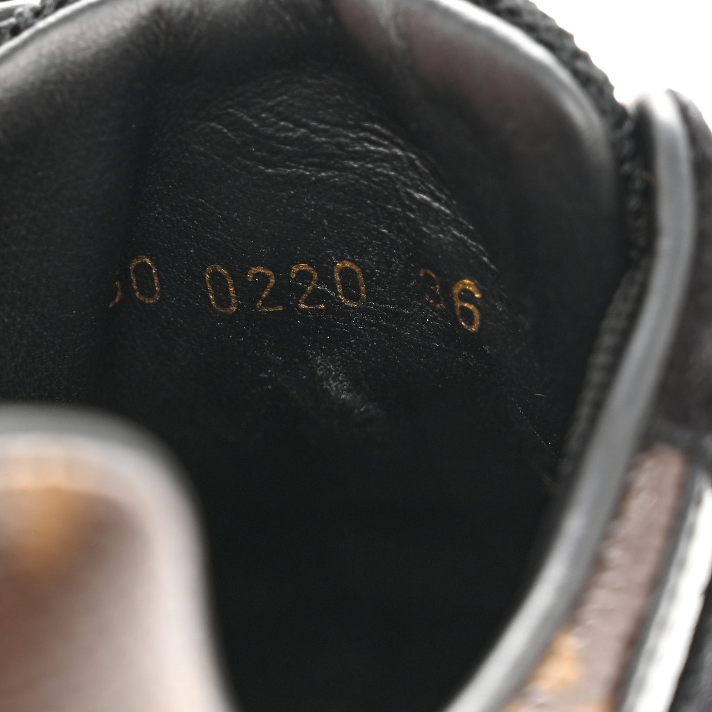 Suede Monogram Run Away Sneakers 36 Black
