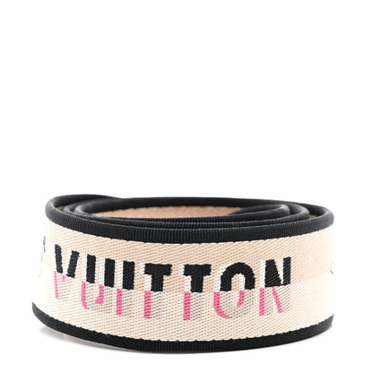 Louis Vuitton Jacquard Diane Shoulder Strap Black 2 of 3
