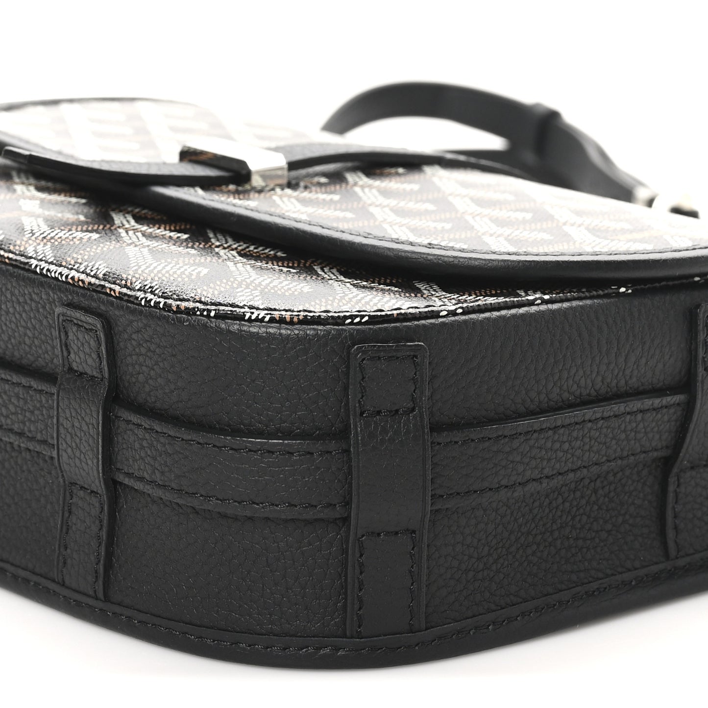 Goyardine Belvedere II PM Messenger Bag Black