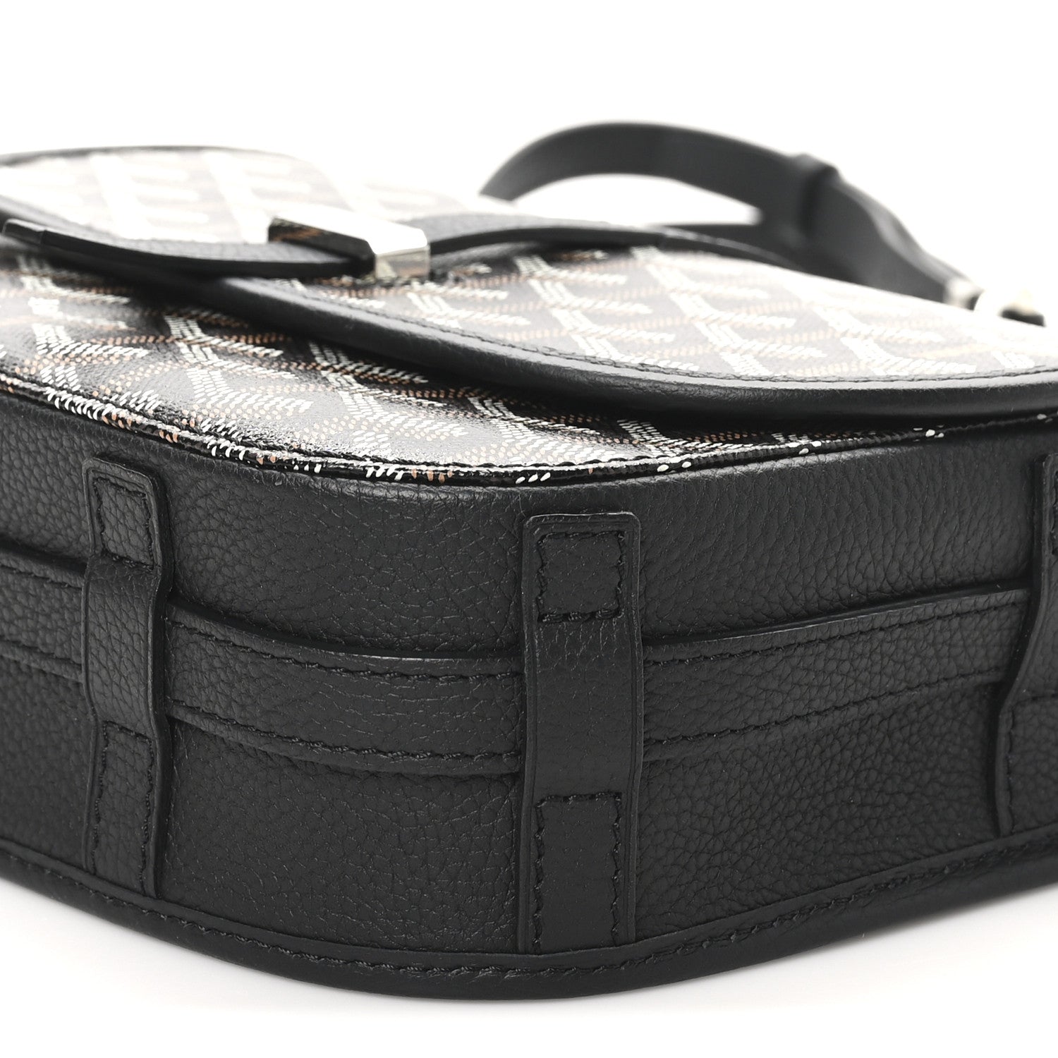 Goyard Goyardine Belvedere II PM Messenger Bag Black 9 of 9