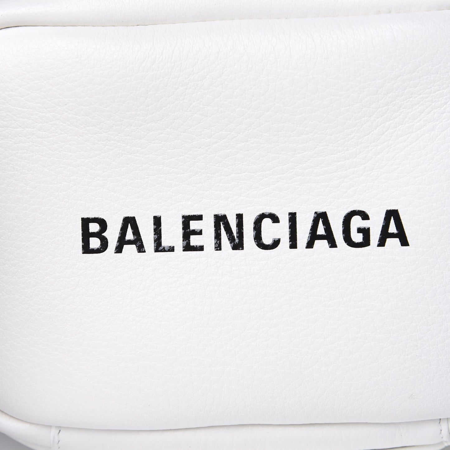 Calfskin Logo XS Everyday Camera Bag White