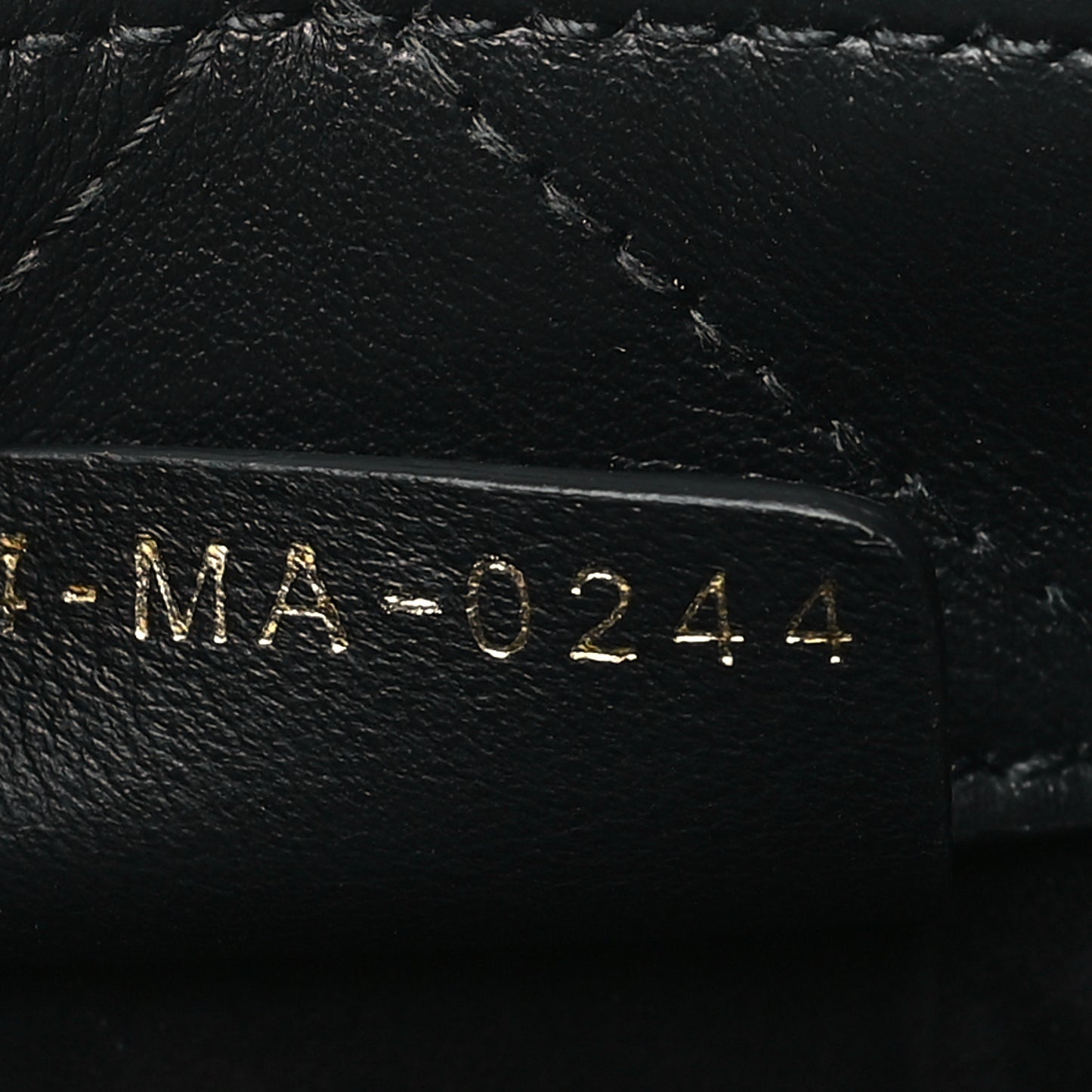 Calfskin Macrocannage Mini Book Tote Black