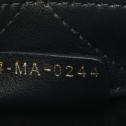 Christian Dior Calfskin Macrocannage Mini Book Tote Black 7 of 11