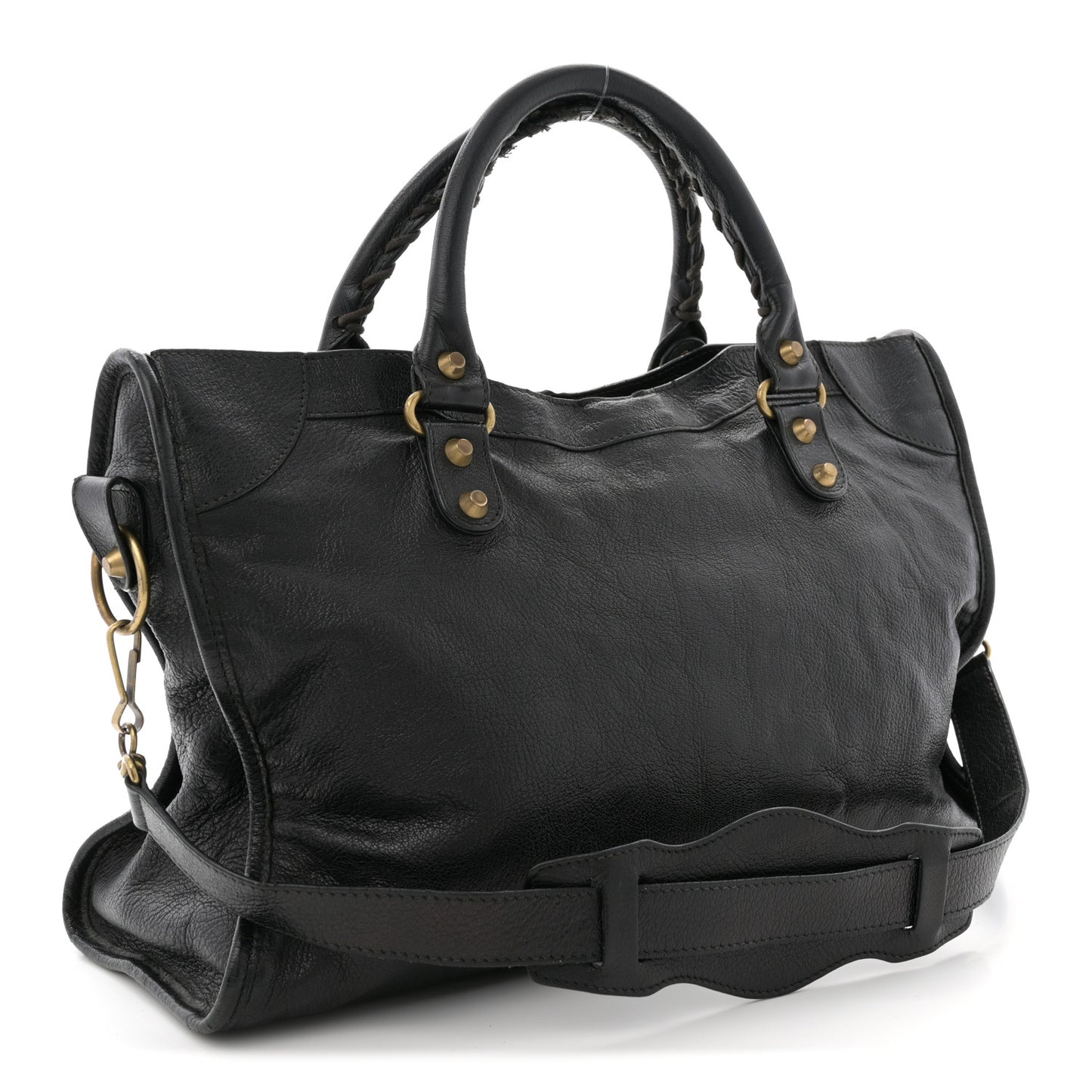 Agneau Classic Gold Hardware City Black