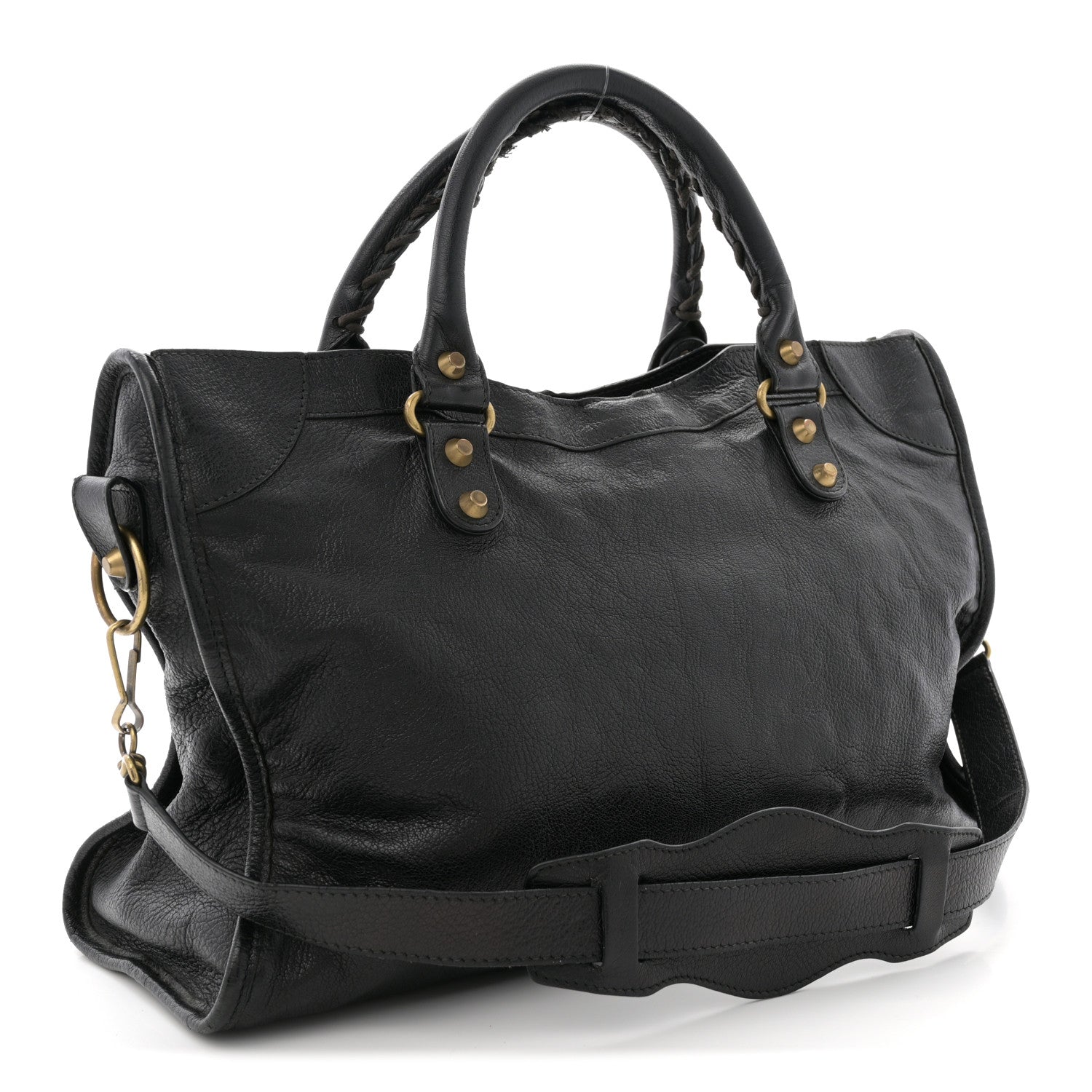 Balenciaga Agneau Classic Gold Hardware City Black 3 of 20