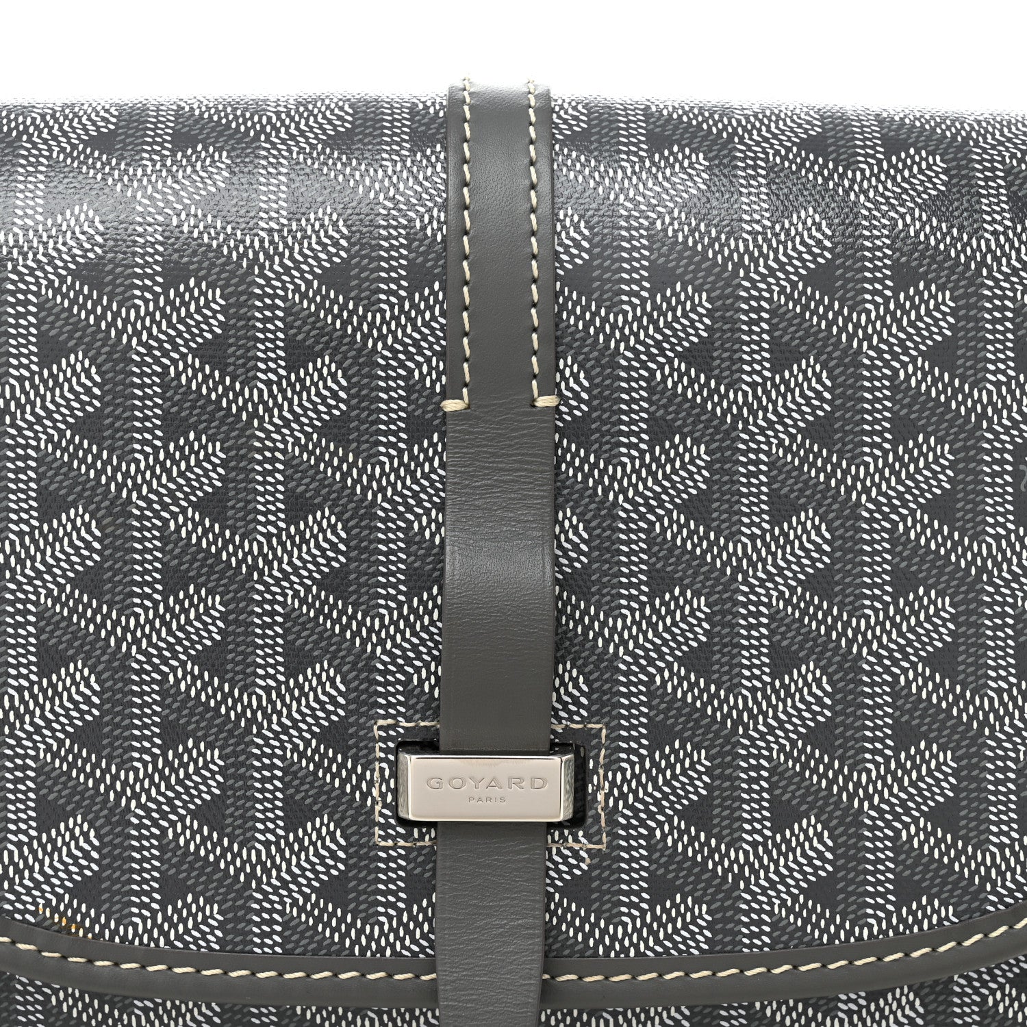 Goyard Goyardine Belvedere II PM Messenger Bag Gray 7 of 9
