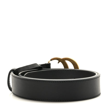 Gucci Moon Calfskin Double G 30mm Belt 70 28 Black 2 of 6