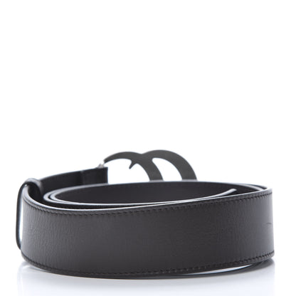 Gucci Moon Calfskin Nickel Double G 40mm Belt 95 38 Dark Cocoa 2 of 7