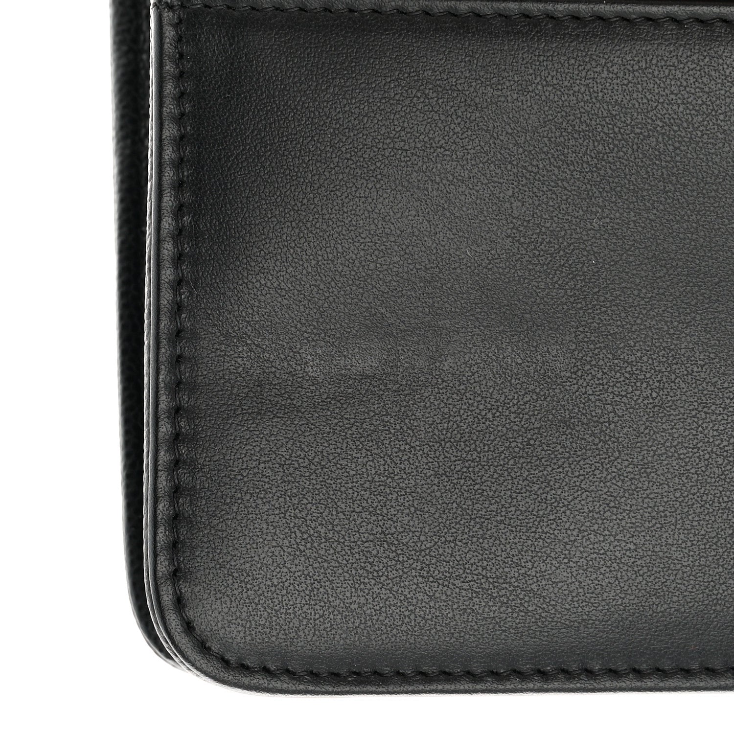 Chanel Caviar Quilted Boy Wallet On Chain WOC Black 12 of 13