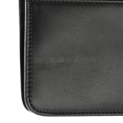 Chanel Caviar Quilted Boy Wallet On Chain WOC Black 12 of 13