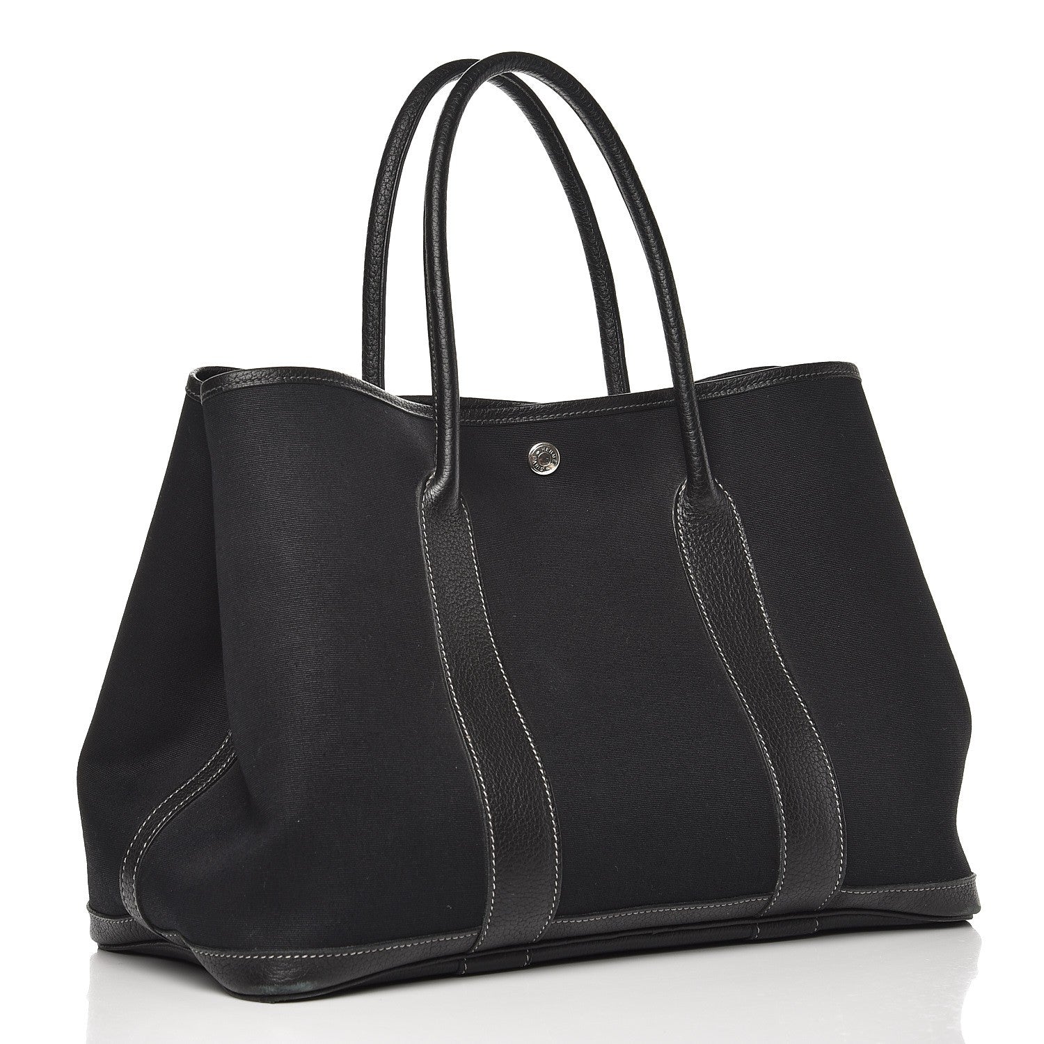 Hermes Toile Negonda Garden Party Tote 36 MM Black 3 of 10