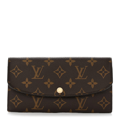 Louis Vuitton Monogram Emilie Wallet Fuchsia 1 of 6