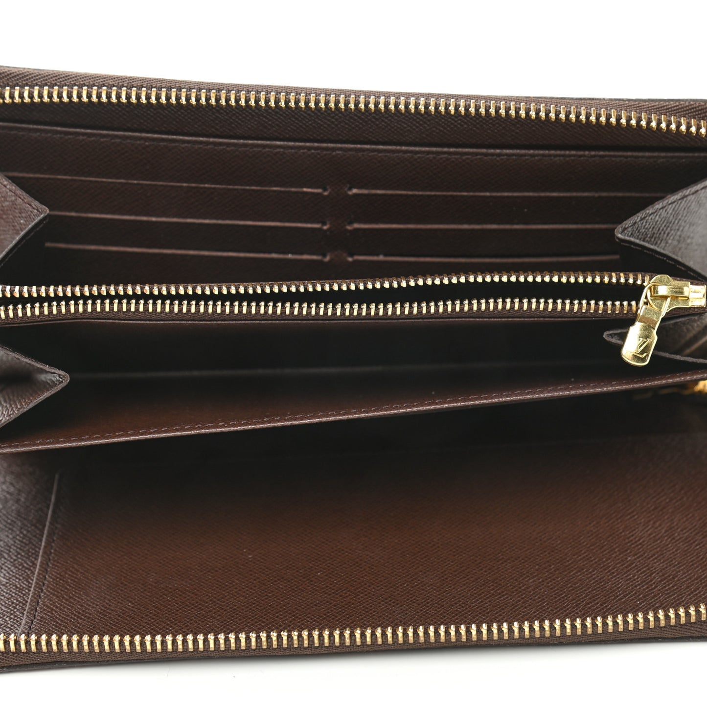 Damier Ebene Zippy Organizer Wallet