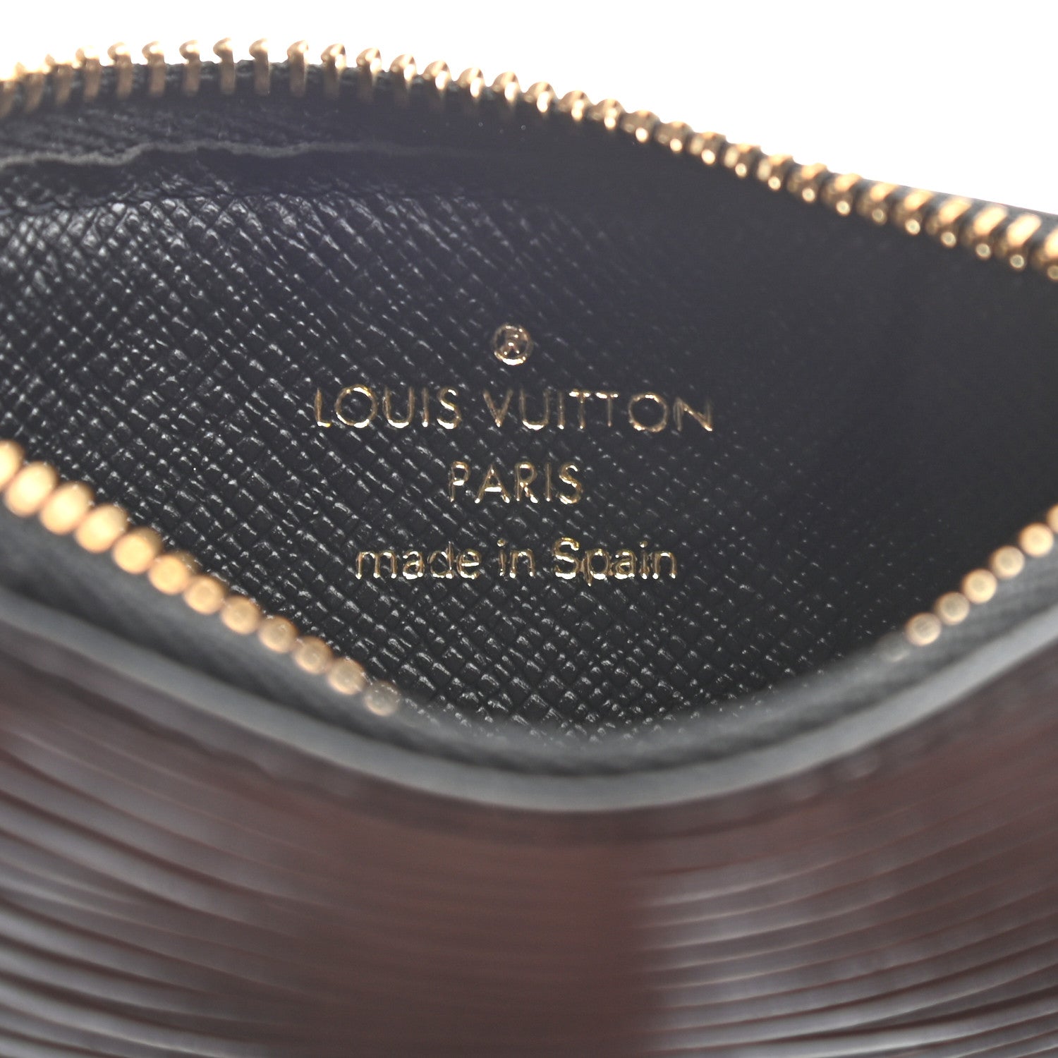 Louis Vuitton Epi Key Pouch Black 6 of 7