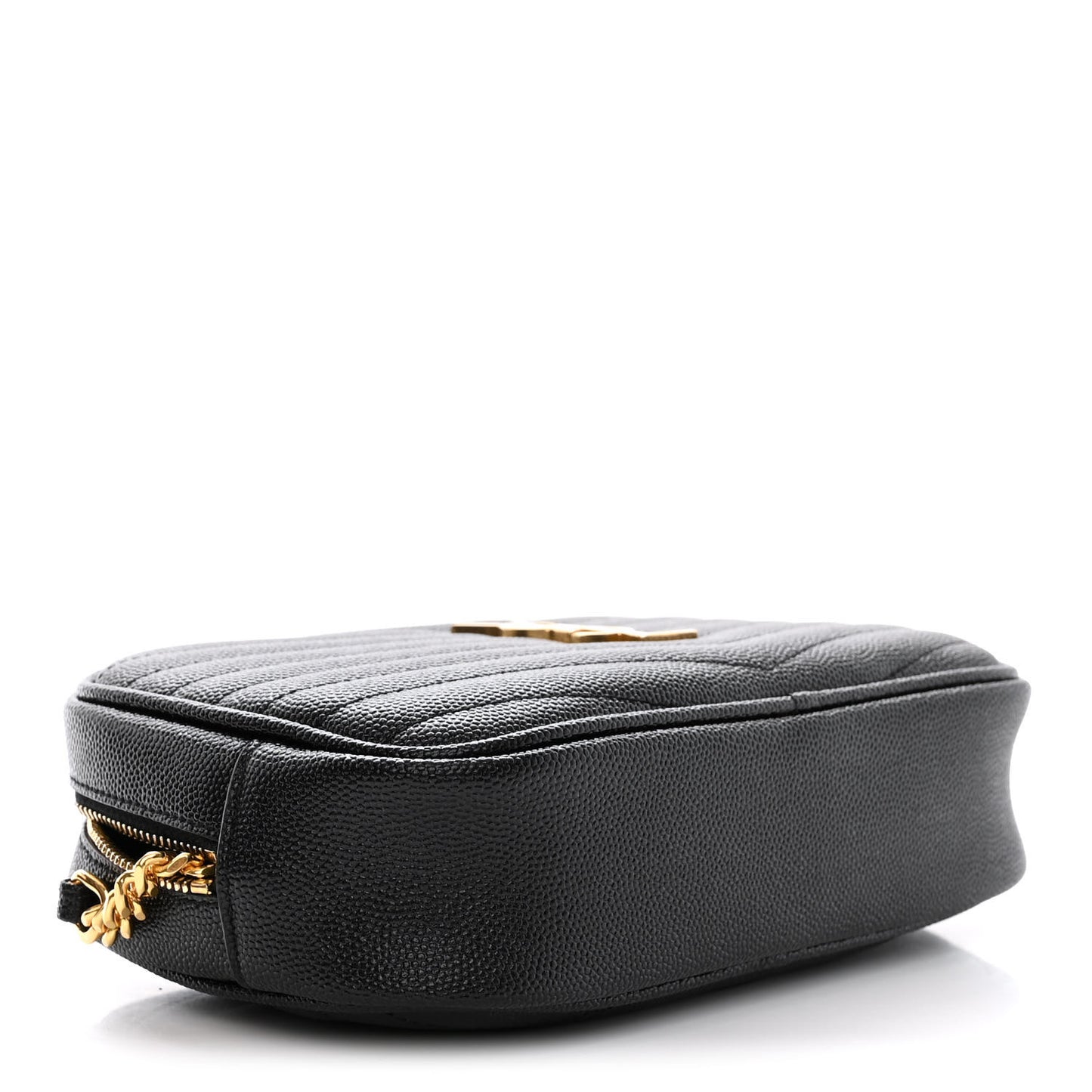 Grain De Poudre Matelasse Monogram Mini Lou Camera Bag Black