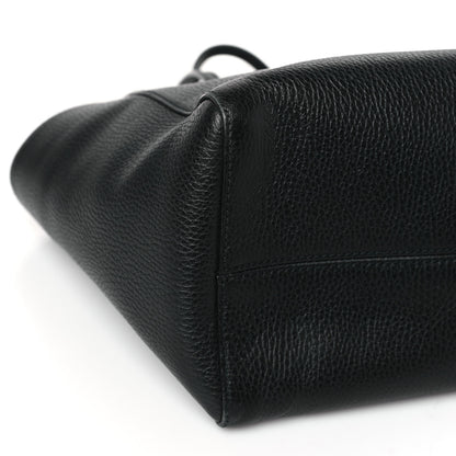 Gucci Pebbled Calfskin Small Swing Tote Black 7 of 9