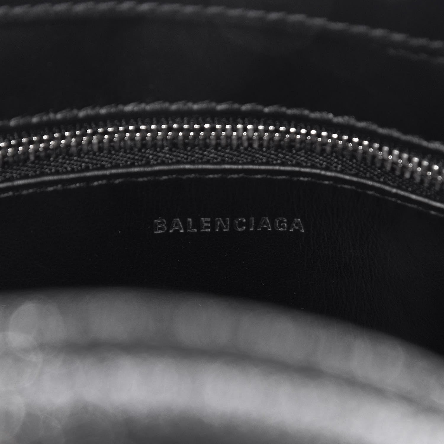 Balenciaga Glitter XS Triangle Duffle Argent Black 6 of 10