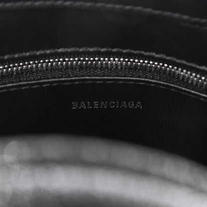 Balenciaga Glitter XS Triangle Duffle Argent Black 6 of 10