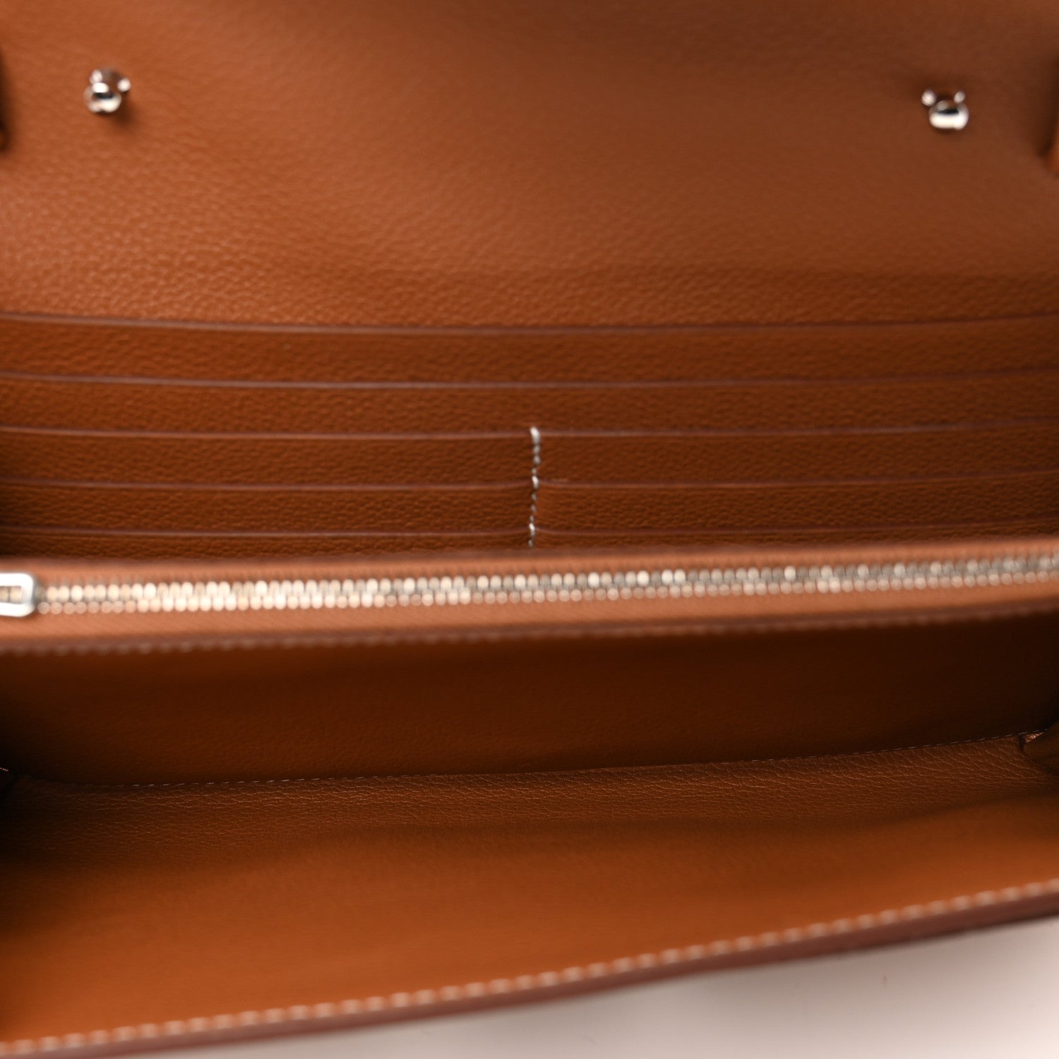 Hermes Evercolor Constance Wallet To Go Gold 5 of 8