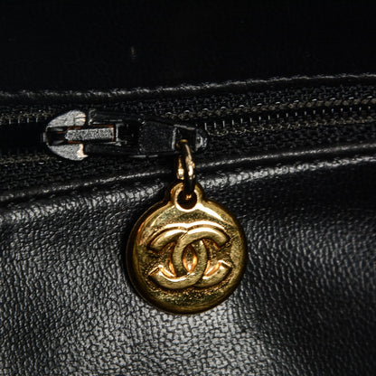 Chanel Patent Flap Shoulder Bag Black 9 of 9