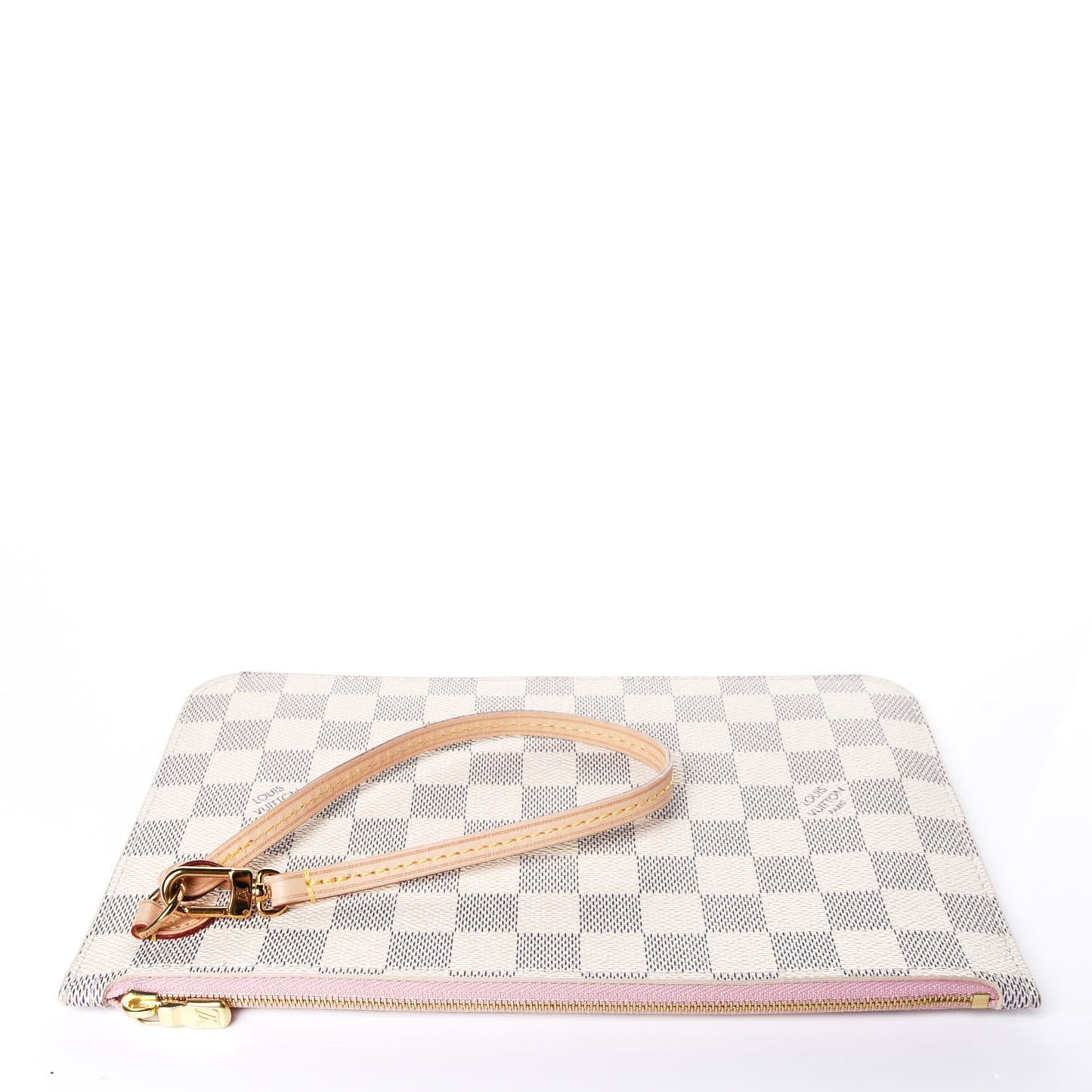 Damier Azur Neverfull MM GM Pochette Rose Ballerine