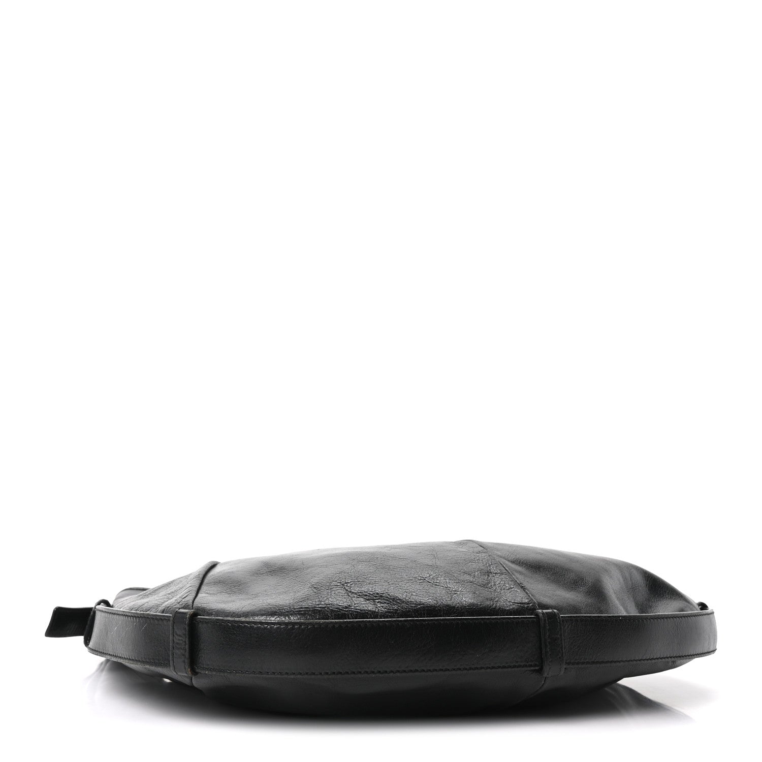 Saint Laurent Buffalo Horn Mombasa Hobo Black 4 of 9