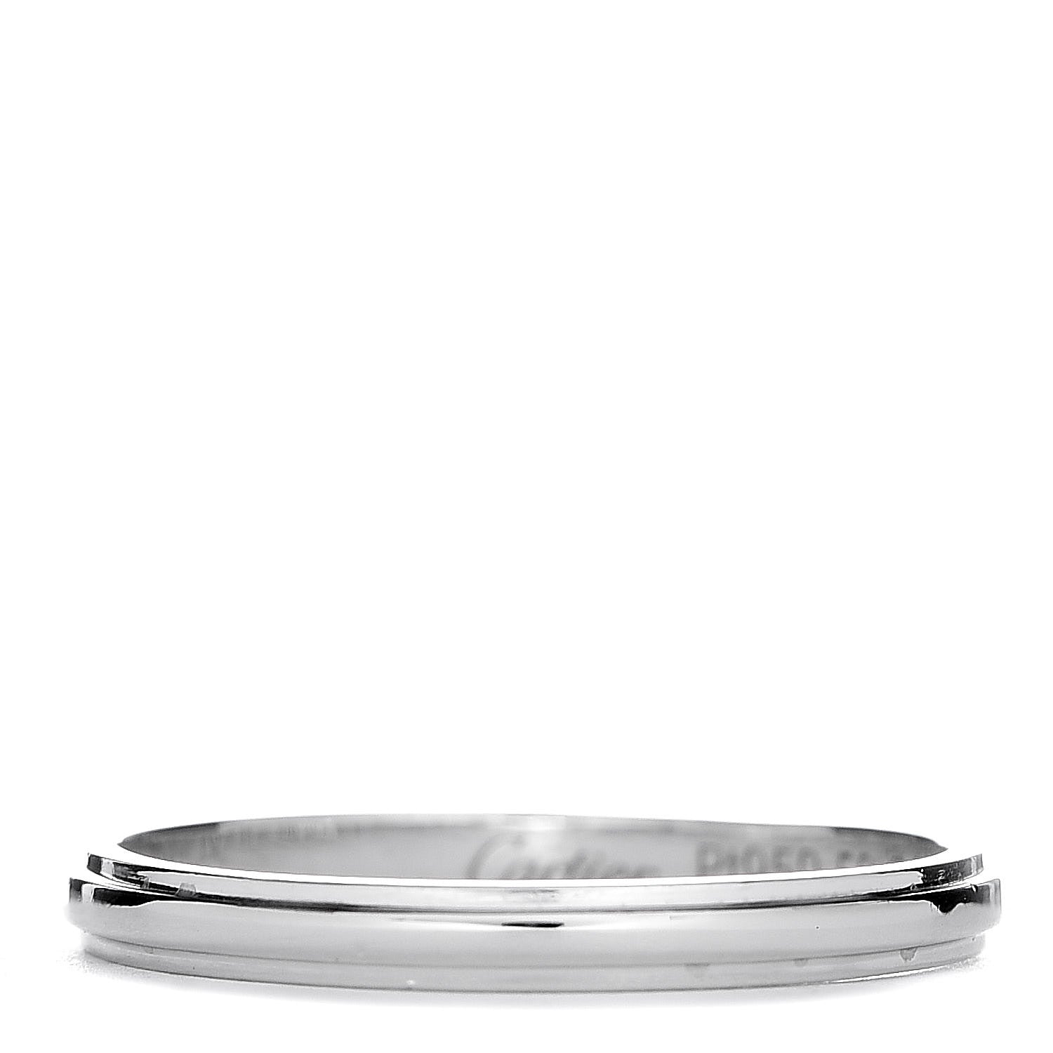 Cartier Platinum 2.5mm D'Amour Wedding Band Ring 58 8.25 3 of 7