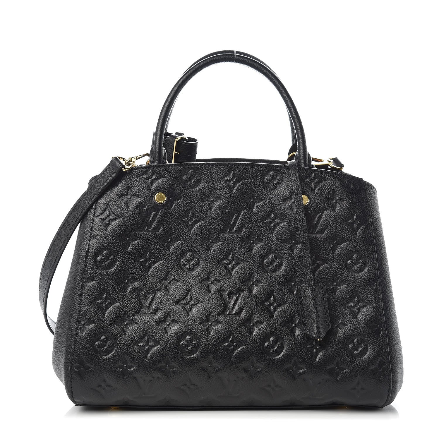 Louis Vuitton Empreinte Montaigne MM Black 1 of 9
