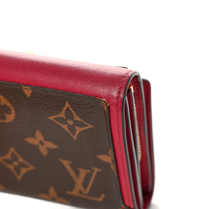 Louis Vuitton Monogram Flore Compact Wallet Fuchsia 11 of 12