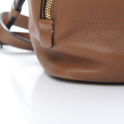 Chloe Suede Calfskin Small Faye Backpack Tan 13 of 14