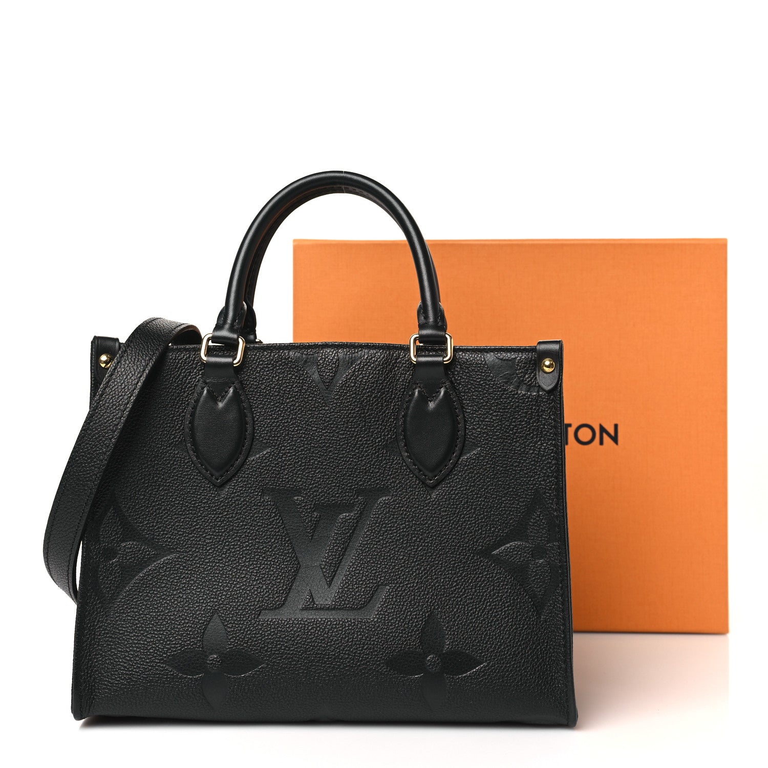 Louis Vuitton Empreinte Monogram Giant Onthego PM Black 10 of 10