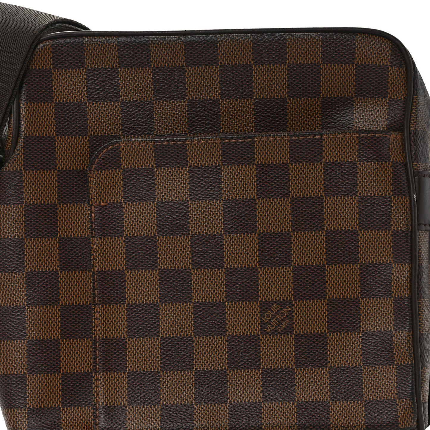 LOUIS VUITTON Damier Ebene Olav PM Messenger Bag