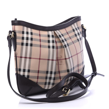 Burberry Haymarket Check Hartham Shoulder Bag Chocolate 3 of 13