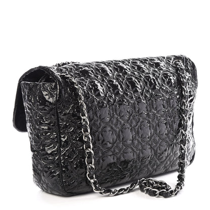 Chanel Vinyl Rock In Moscow Single Flap Black 2 of 9