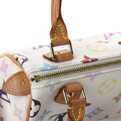 Louis Vuitton Monogram Multicolor Mini Sac HL Speedy White 10 of 11