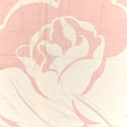 Chanel Silk CC Camellia Scarf Pink 2 of 3