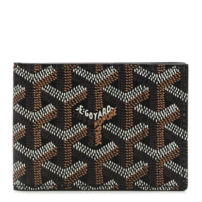 Goyard Goyardine Multi Slot Bi-Fold Wallet Black 1 of 8