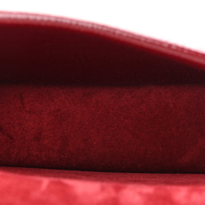 Gucci Crinkled Patent Mini Dionysus Shoulder Bag Rosso Ancora Red 5 of 13