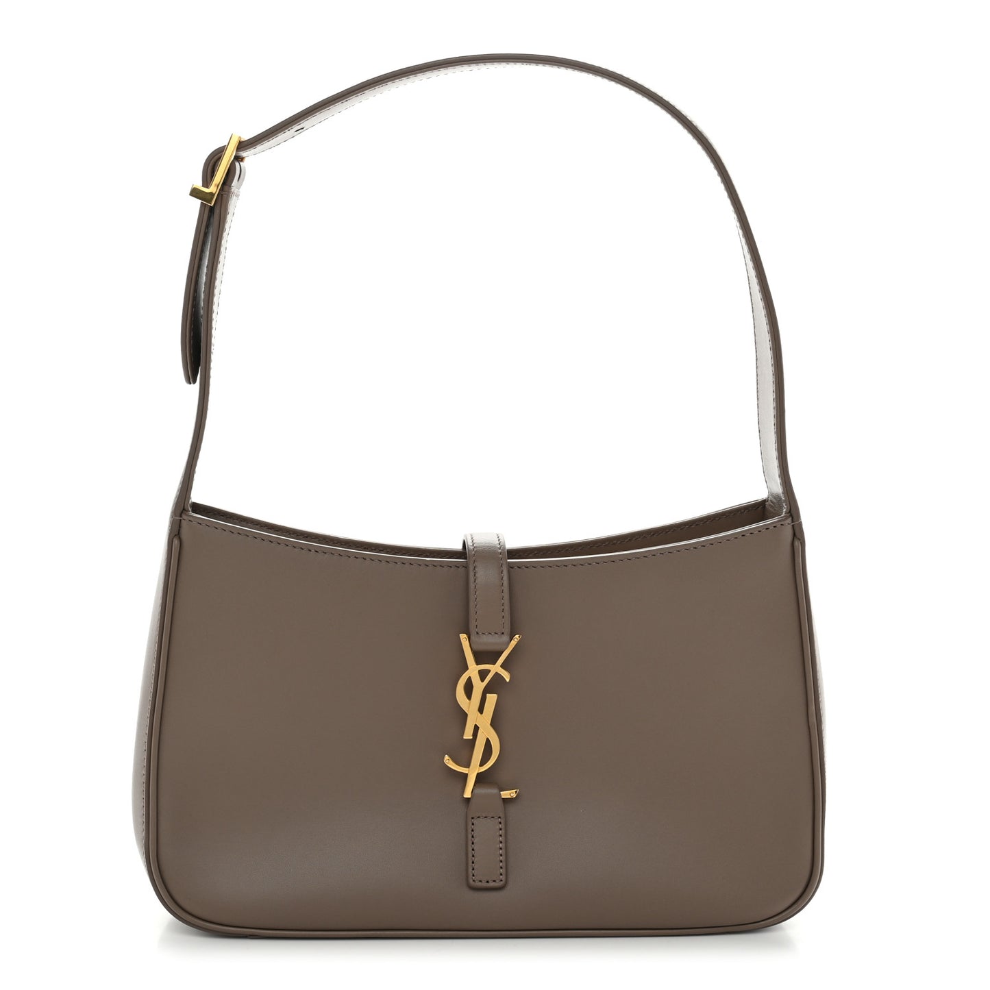 Smooth Calfskin Le 5 A 7 Hobo Taupe