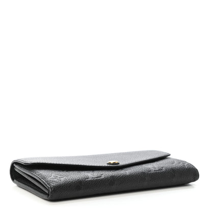 Louis Vuitton Empreinte Sarah Wallet NM Black 3 of 4