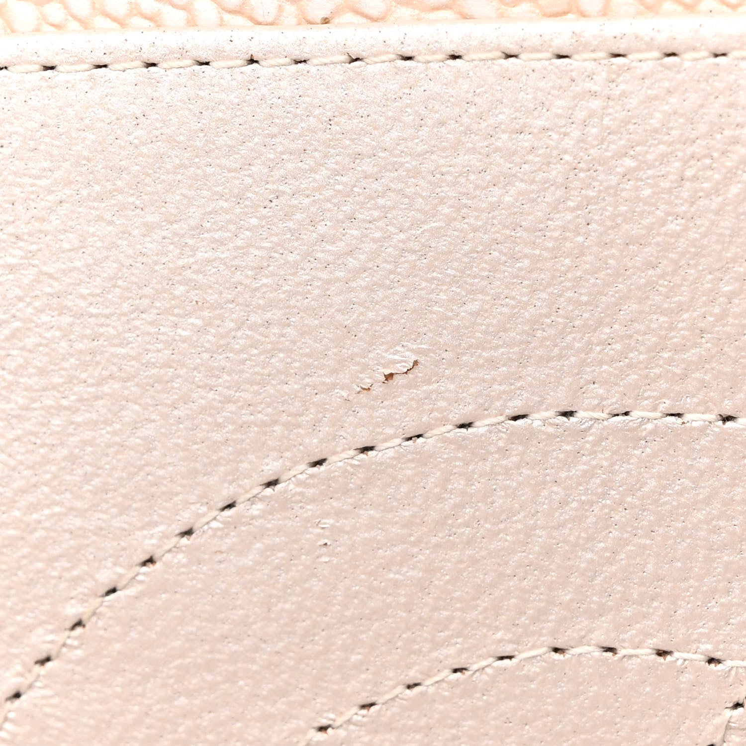 Chanel Iridescent Caviar Quilted Jumbo Double Flap Beige 16 of 21