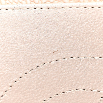 Chanel Iridescent Caviar Quilted Jumbo Double Flap Beige 16 of 21