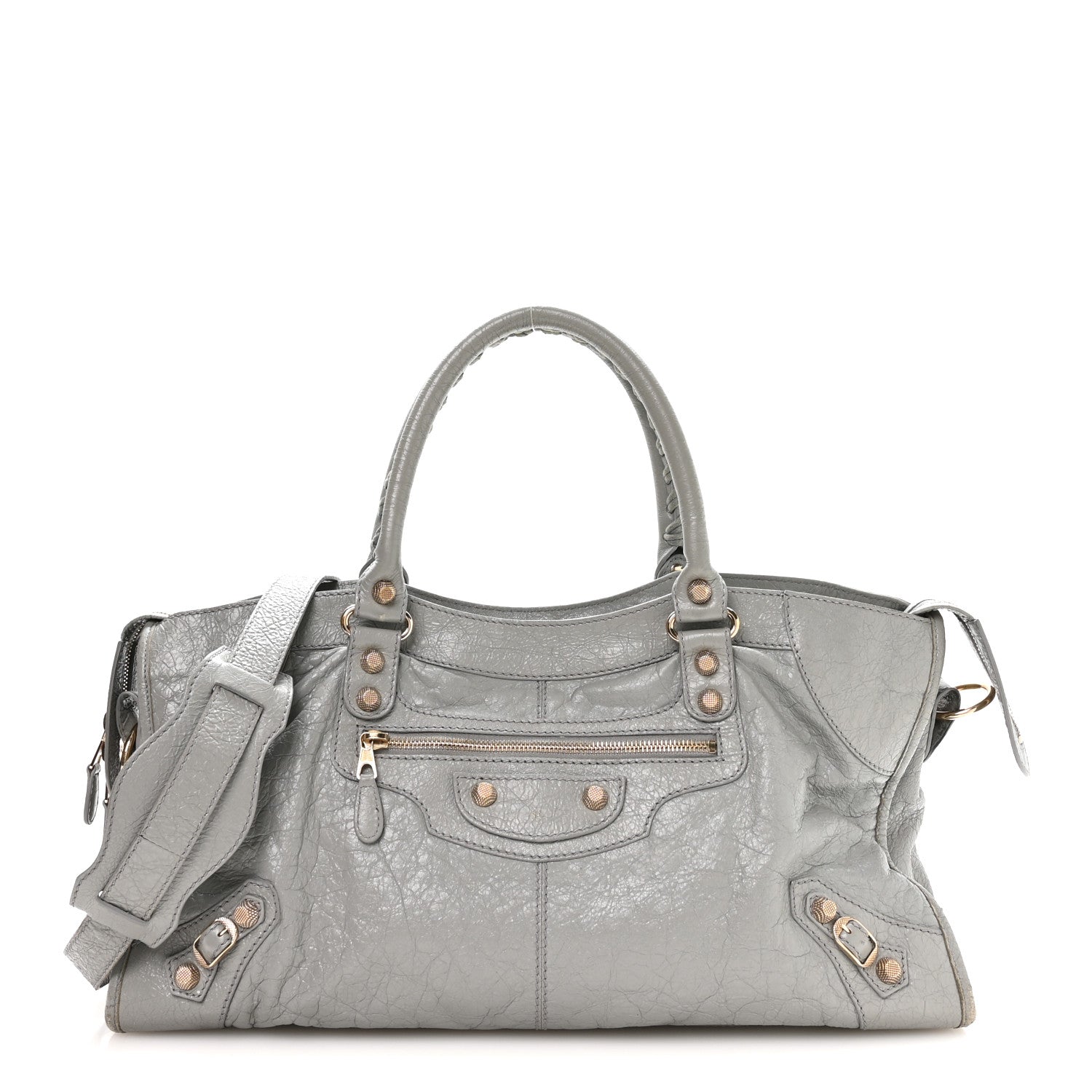 Balenciaga Agneau Giant Gold 12 Hardware Gris Haussmannien 1 of 10