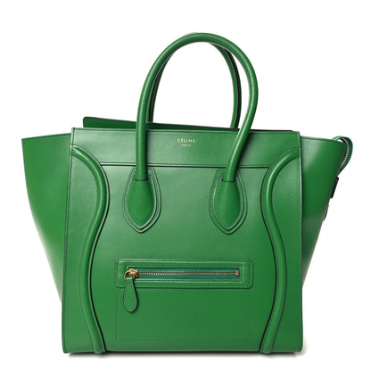 Celine Palmelato Mini Luggage Grass Green 1 of 10