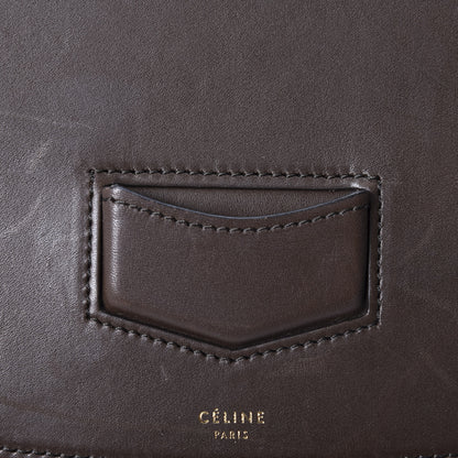 Celine Supersoft Calfskin Medium Trotteur Wood 7 of 9