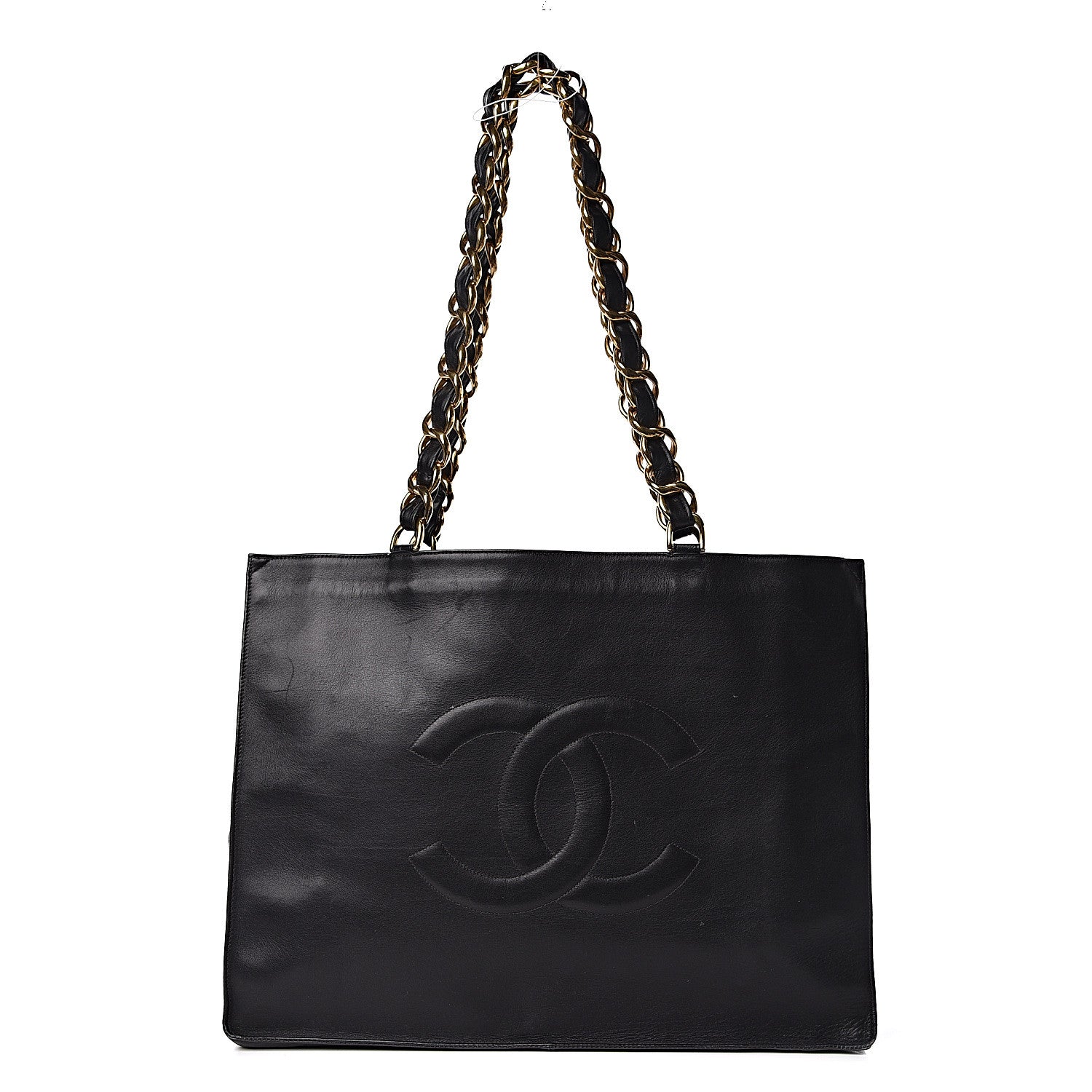 Chanel Calfskin CC Tote Black 1 of 26