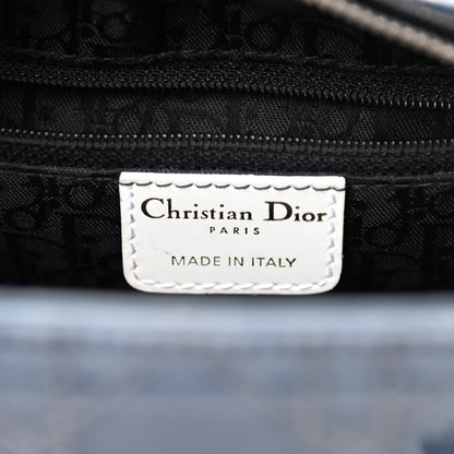 Christian Dior Patent Cannage Medium Lady Dior Blue 5 of 9